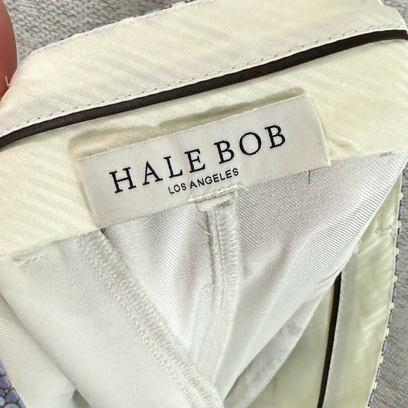 Hale Bob Omia twill printed high waisted pants - Picture 6 of 11